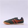 Gola Men Europa Retro Laced Trainer - Dark Khaki Orange